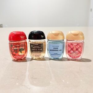 Bath & Body Works PocketBac Hand Sanitizer 4 Pack Rare Scents Lot Poshmark